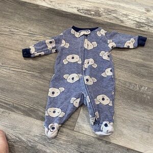 Carters Koala Print Blue Kids One Piece